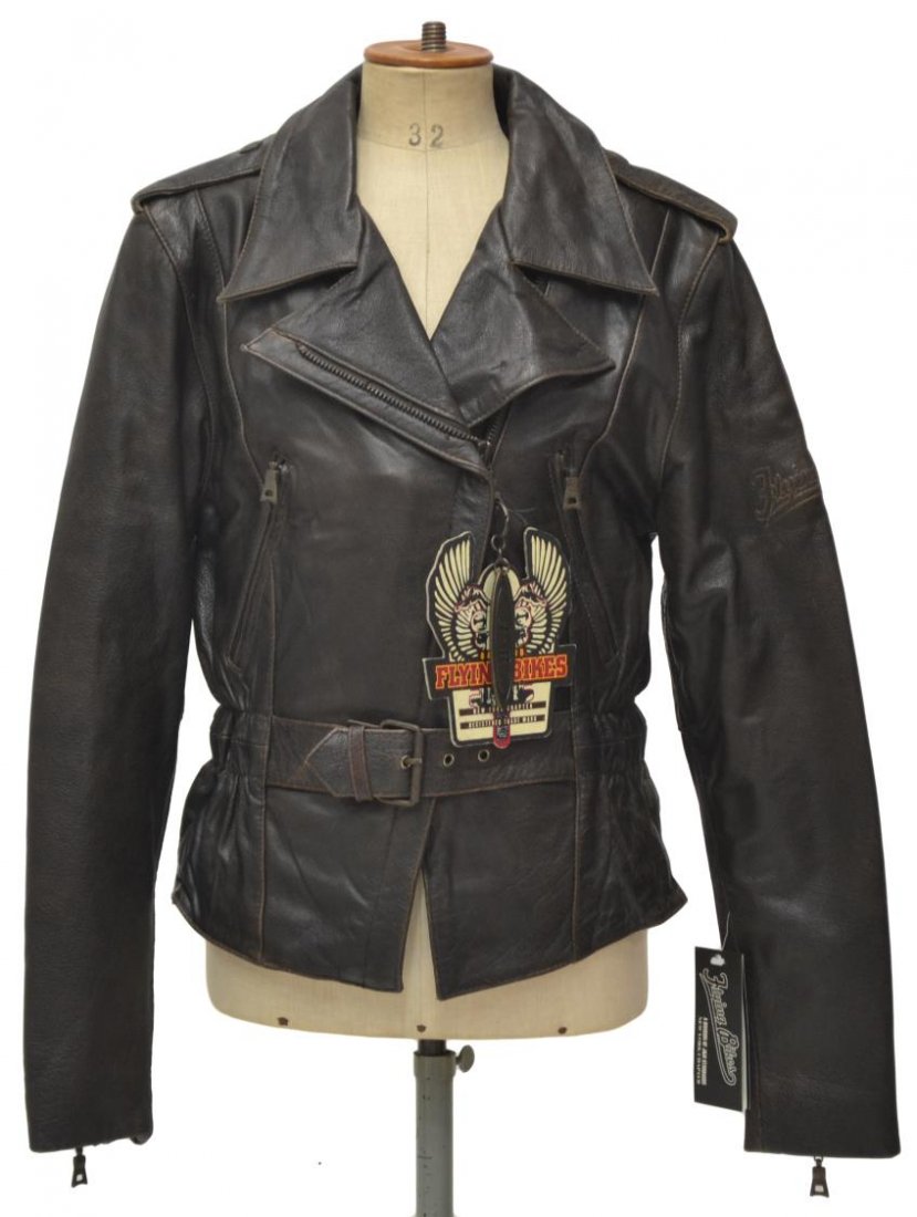 flying bikes leather jacket