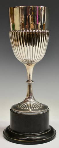 Henry Atkin Sterling Silver Trophy On Base