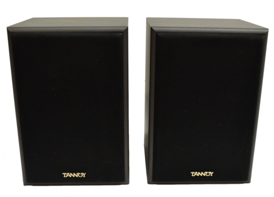 (2) TANNOY 6.5" SPEAKERS, MODEL PBM 6.5II: (lot of 2) Tannoy 6.5" speakers, Model PBM 6.5II, 100 watts peak power, 12.5"h, 8.5"w, 8.5"d *Provenance: Austin musician Bill Thomas (stage name Bill James), music shop operator, played for bands inc