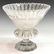 LARGE HEAVILY CUT GLASS CENTERPIECE BOWL