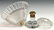 LARGE HEAVILY CUT GLASS CENTERPIECE BOWL - 3