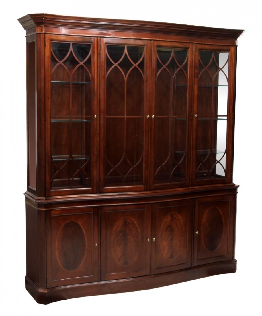 LARGE MAHOGANY CHINA LEXINGTON FURNITURE