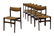 (6) DANISH MID-CENTURY MODERN ROSEWOOD CHAIRS