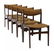 (6) DANISH MID-CENTURY MODERN ROSEWOOD CHAIRS - 4