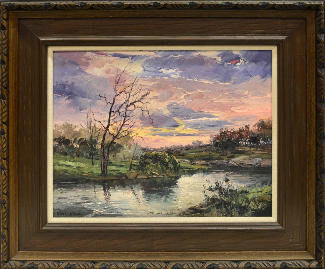 TEXAS RIVER SUNSET