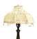 VINTAGE CARVED WOOD STANDING FLOOR LAMP