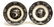(9) ENGLISH MULBERRY BLACK IRONSTONE PLATES - 2