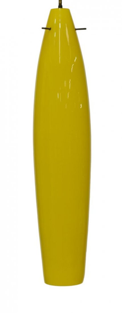 VISTOSI ITALIAN MID-CENTURY  ONE LIGHT CEILING LAMP (1 of 2)