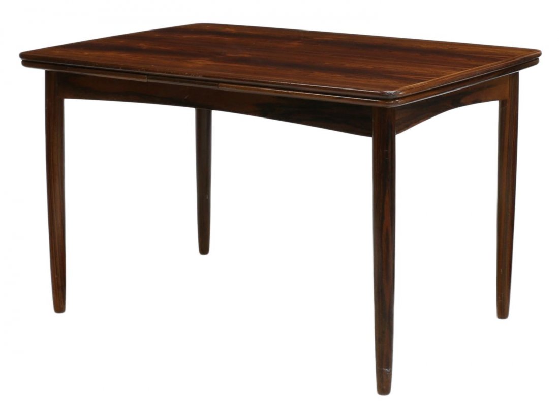 DANISH MID-CENTURY MODERN ROSEWOOD DINING TABLE (1 of 3)