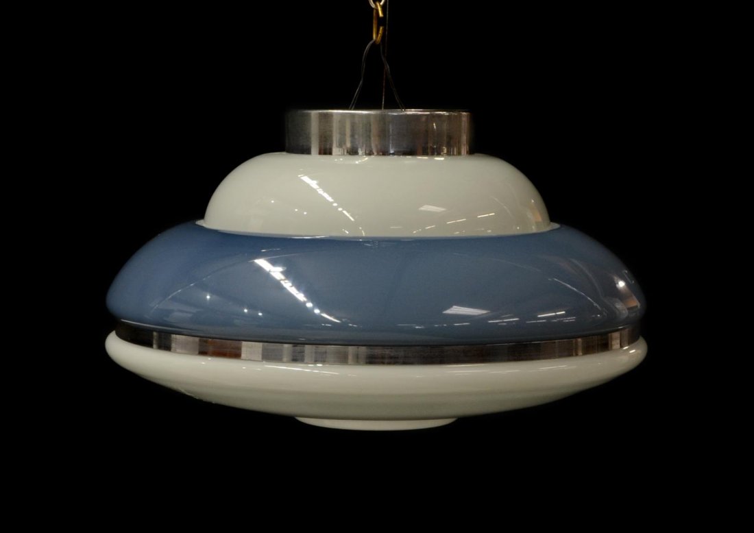 ITALIAN MID-CENTURY MODERN MAZZEGA CEILING LAMP (1 of 2)