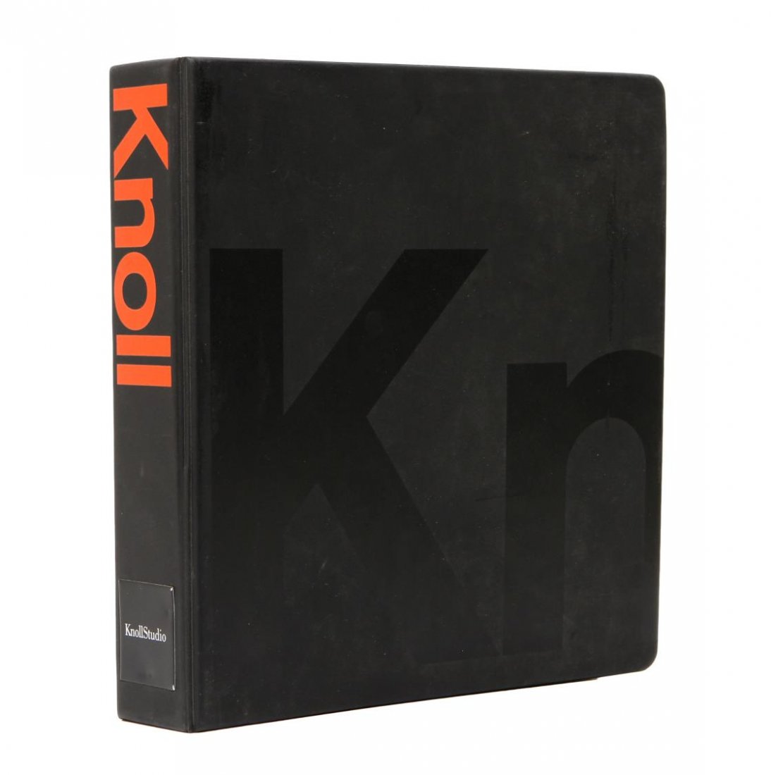 KNOLL C. 1988 FURNITURE SALES CATALOG: Knoll Studio furniture catalog, c. 1988 , many color illustrations together with black and white, categories include lounge seating, tables desks and credenzas, materials and finishes, advertising cut