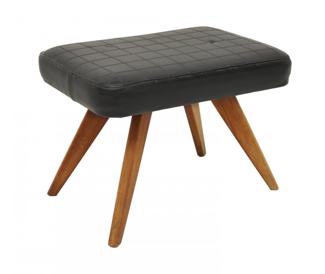 DANISH MID-CENTURY MODERN STOOL (1 of 2)
