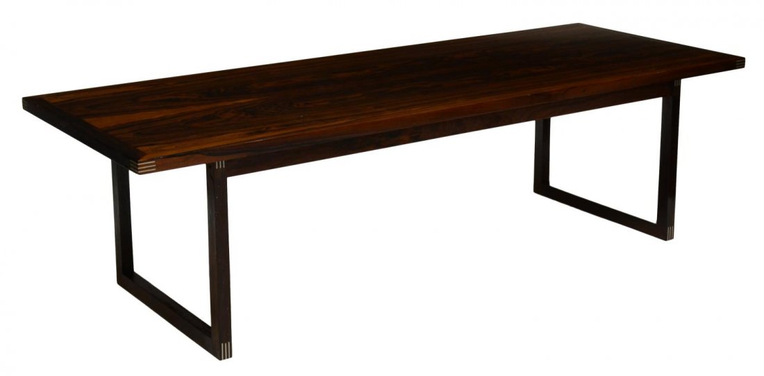 DANISH MID-CENTURY MODERN ROSEWOOD COFFEE TABLE (1 of 3)