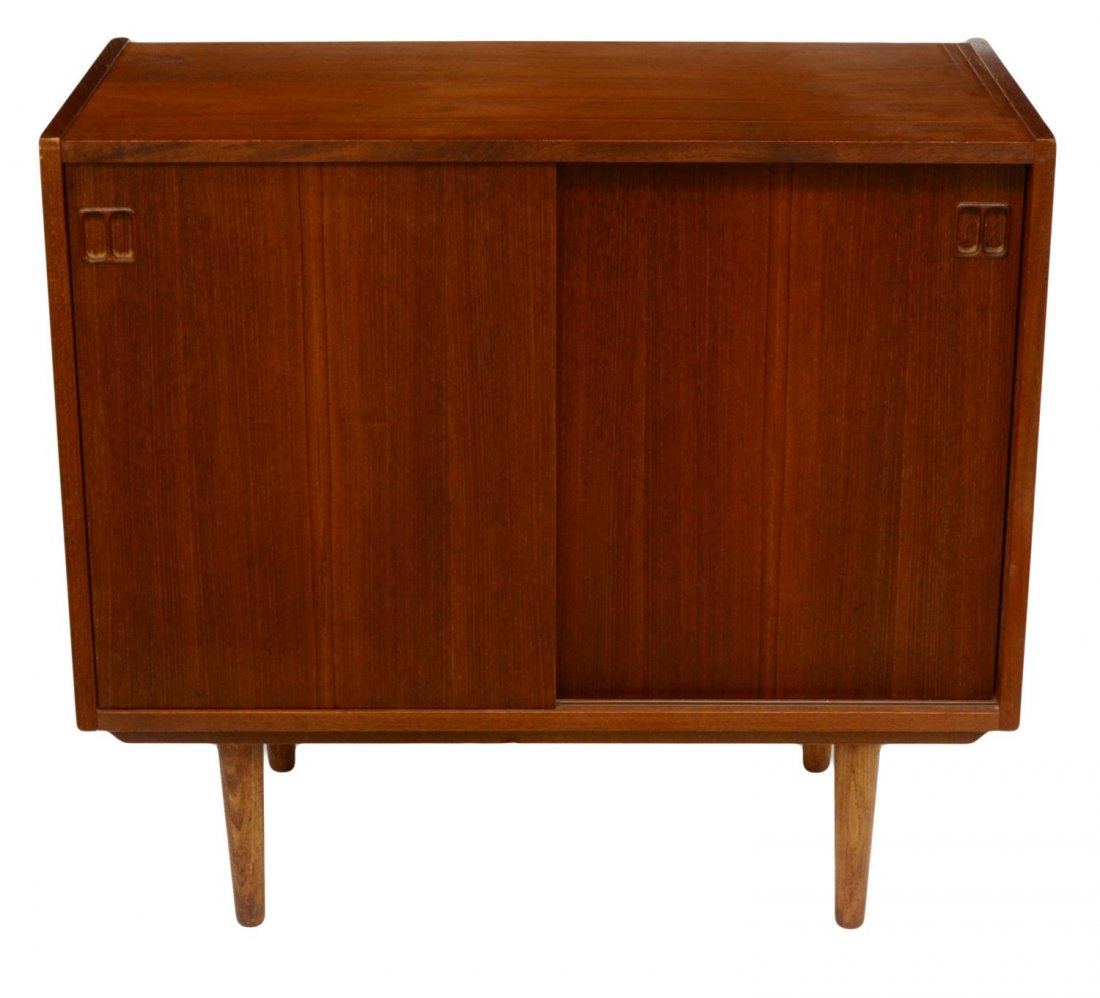DANISH MID-CENTURY SEJLING SKABE TEAK CABINET (1 of 3)
