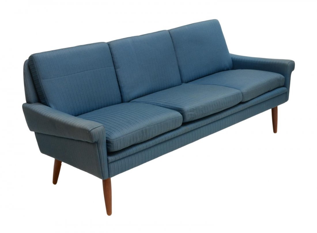 DANISH MID-CENTURY MODERN UPHOLSTERED SOFA (1 of 3)