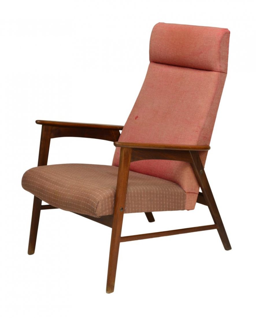 DANISH MID-CENTURY MODERN TEAKWOOD ARM CHAIR (1 of 2)