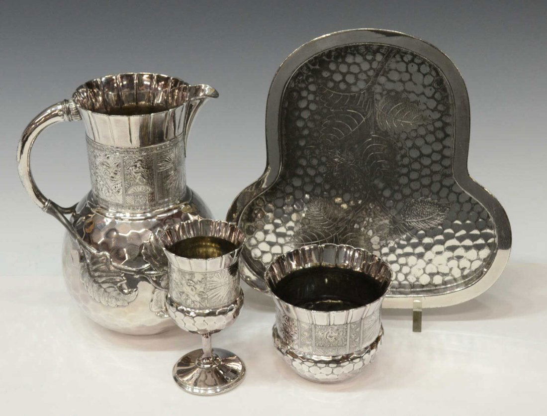 (4) ROGERS & SMITH SILVERPLATE SERVICE SET (1 of 5)