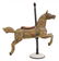 ARMITAGE HERSCHELL CARVED WOOD CAROUSEL HORSE - 2