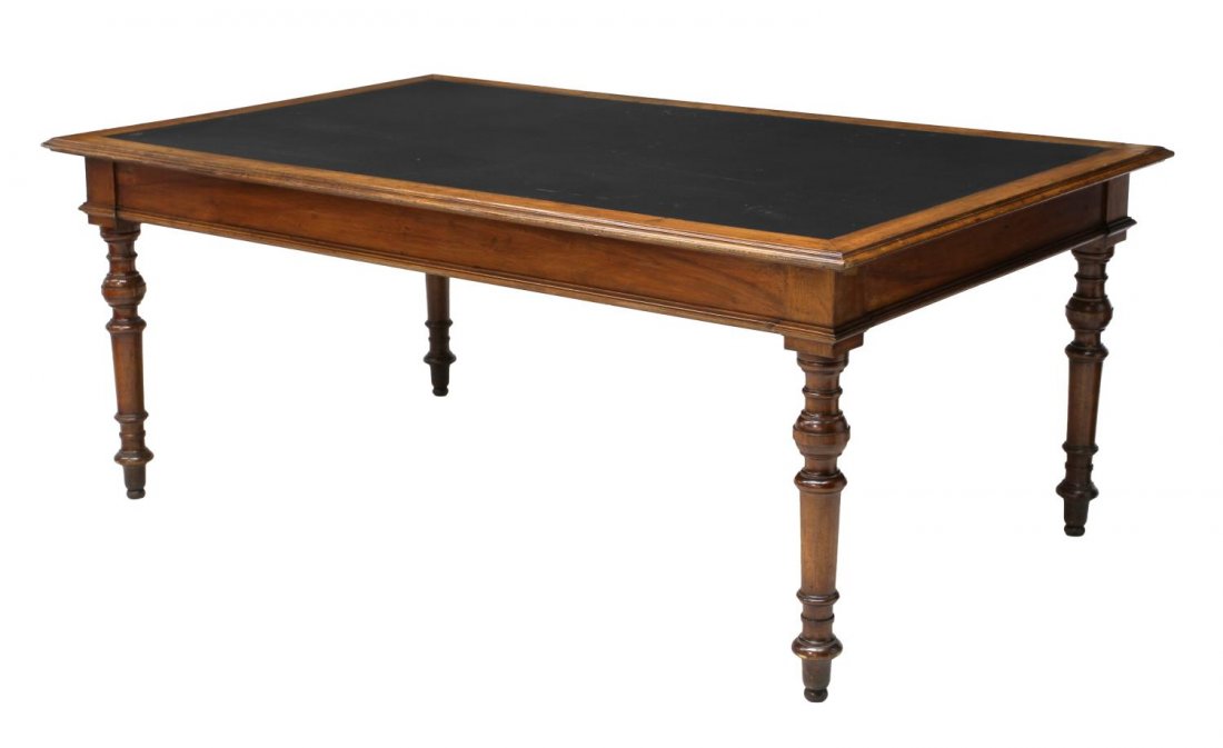 LARGE VICTORIAN WORK TABLE (1 of 3)