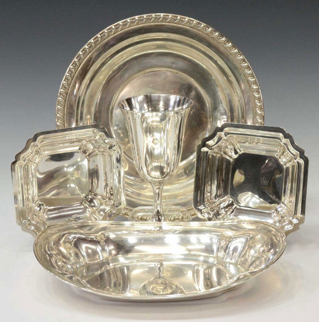 (5) COLLECTION OF STERLING SILVER TABLE ITEMS (1 of 4)