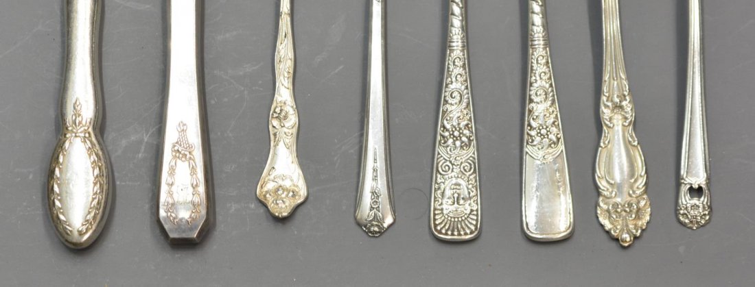 (LOT) AMERICAN SILVER PLATE FLATWARE SETS (1 of 7)