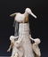 AFRICAN YORUBA BEADED WHITE OBA'S CROWN HEADDRESS - 5