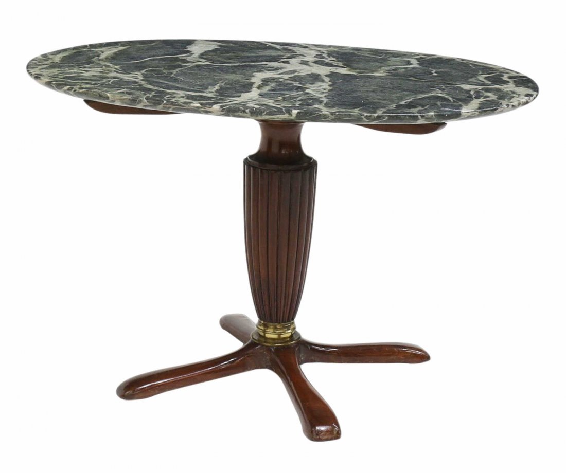 MANNER OF BUFFA ITALIAN MARBLE TOP SIDE TABLE (1 of 3)