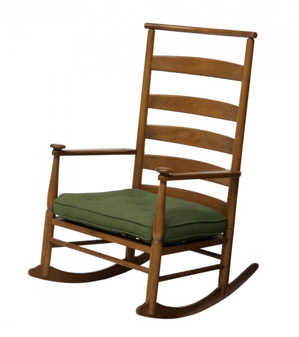 ITALIAN MID-CENTURY MODERN ROCKING CHAIR (1 of 4)