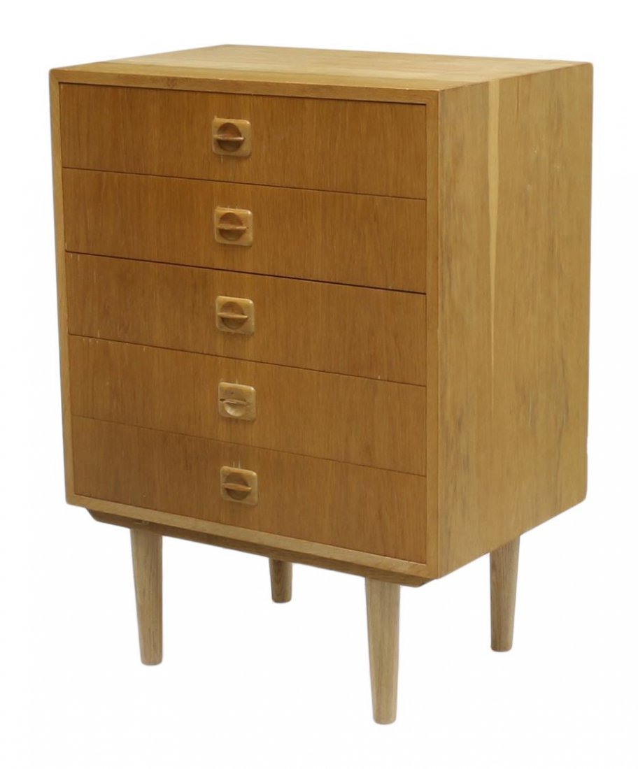 DANISH MID-CENTURY MODERN TEAKWOOD CHEST (1 of 4)