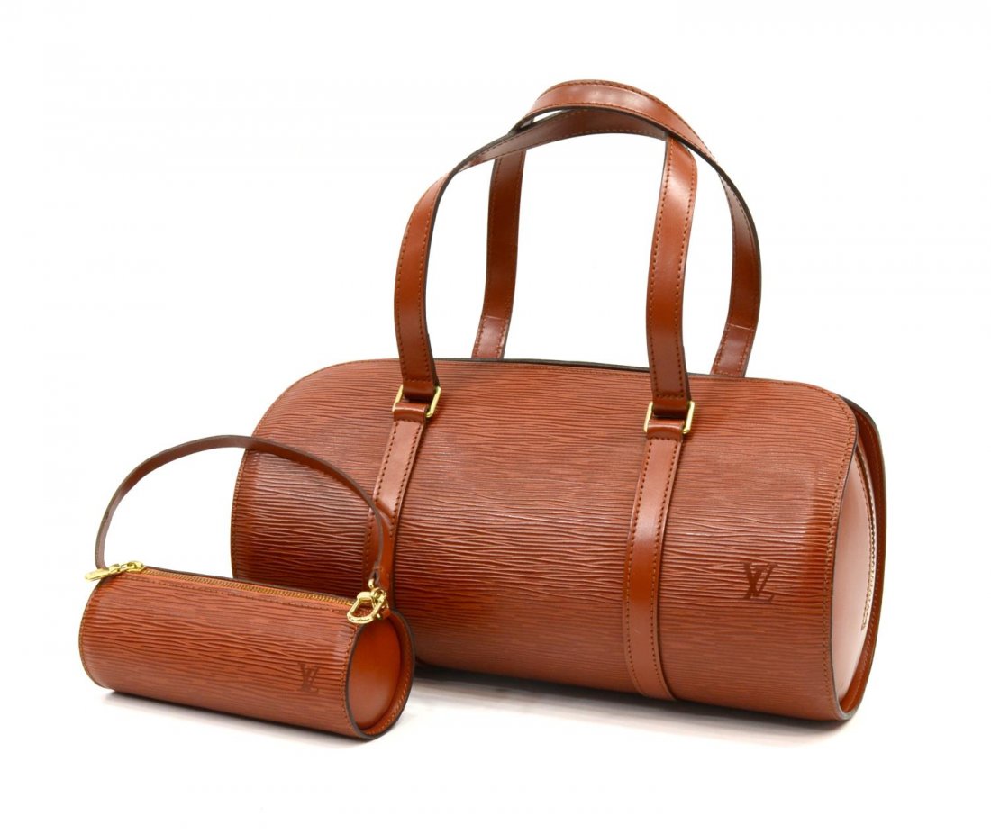 LOUIS VUITTON EPI SOUFFLOT & ACCESSORY POUCH (1 of 6)