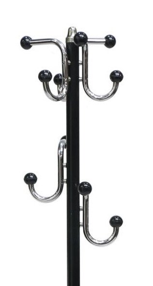 ITALIAN MODERN CHROME STEEL HAT RACK (1 of 3)