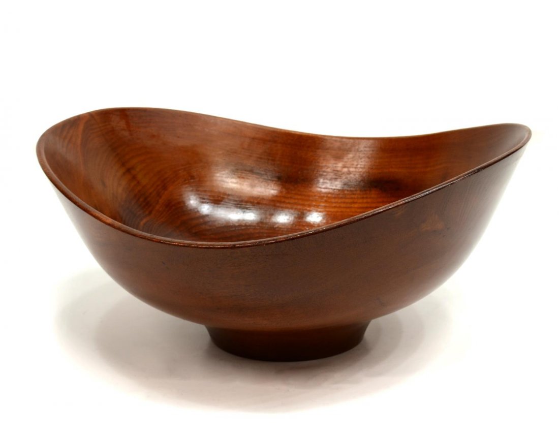 FINN JUHL FOR KAY BOJESEN TEAKWOOD BOWL (1 of 4)