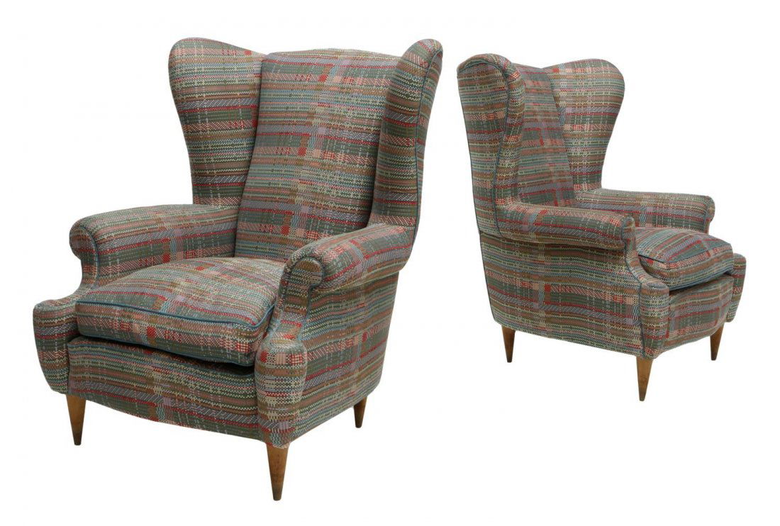 (2) LA PERMANENTE MOBILI MID-CENTURY MODERN CHAIRS (1 of 4)