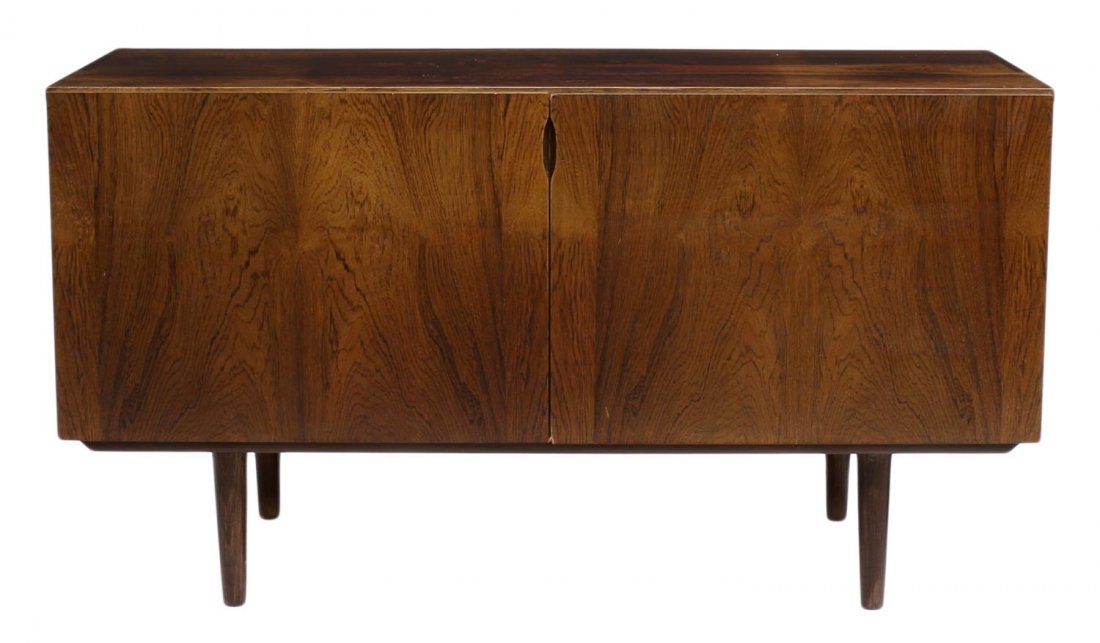 DANISH MID-CENTURY MODERN LOW CABINET (1 of 4)