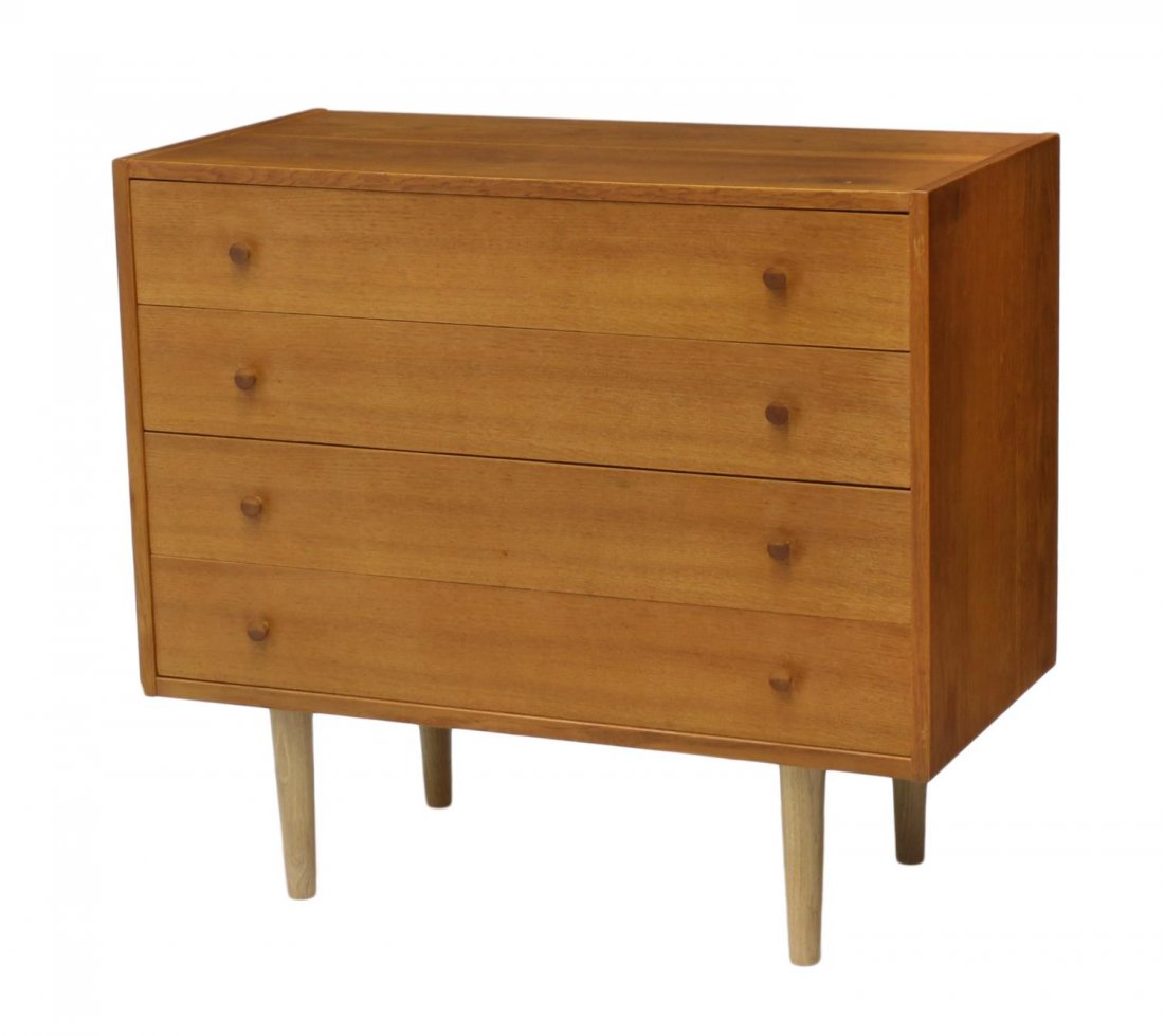 DANISH MID-CENTURY MODERN TEAKWOOD CHEST (1 of 4)