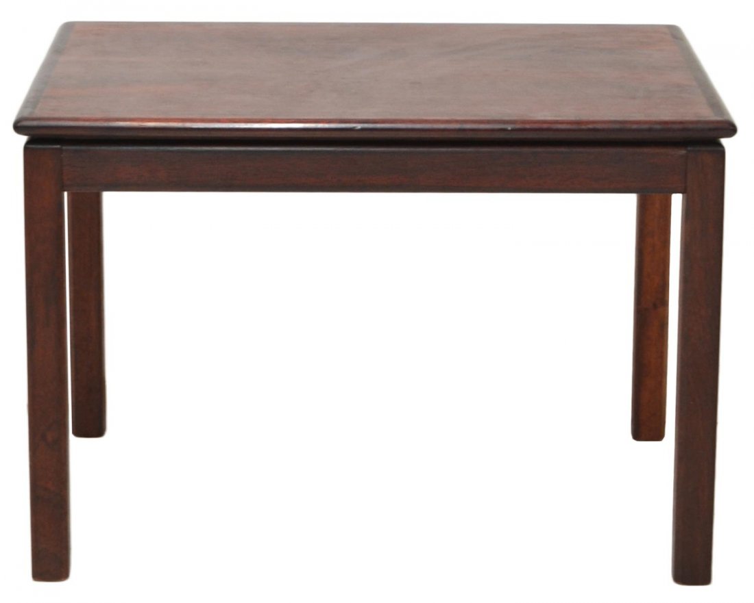 NORWEGIAN MID-CENTURY MODERN ROSEWOOD SIDE TABLE (1 of 3)