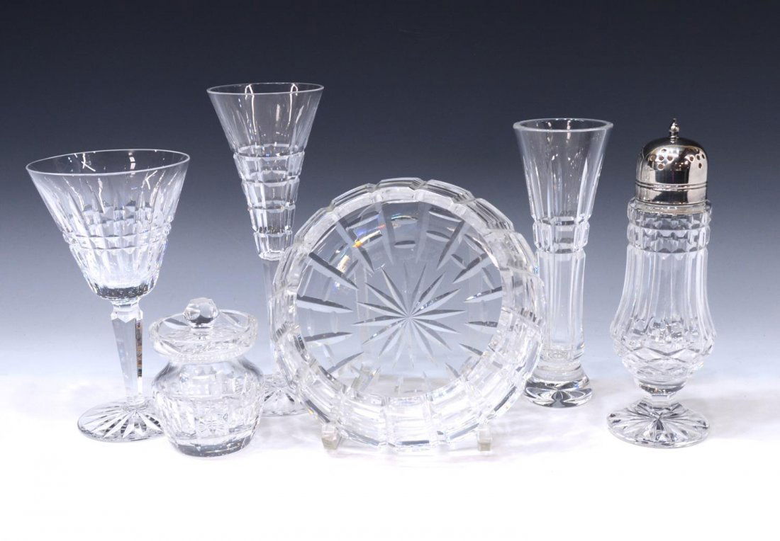 (6) WATERFORD CUT CRYSTAL SERVICE & TABLEWARE (1 of 6)