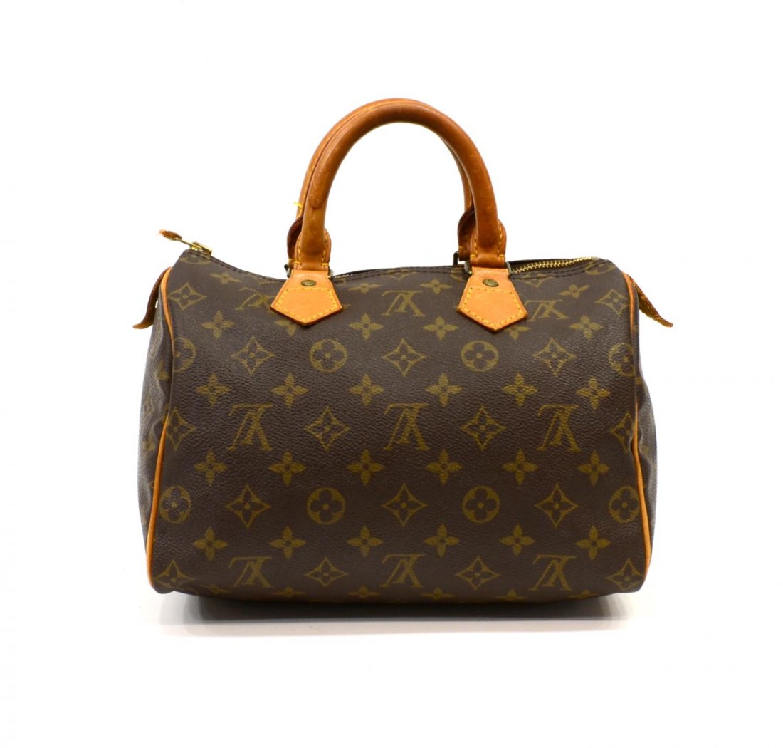 LOUIS VUITTON SPEEDY 25 MONOGRAM CANVAS HANDBAG (1 of 5)
