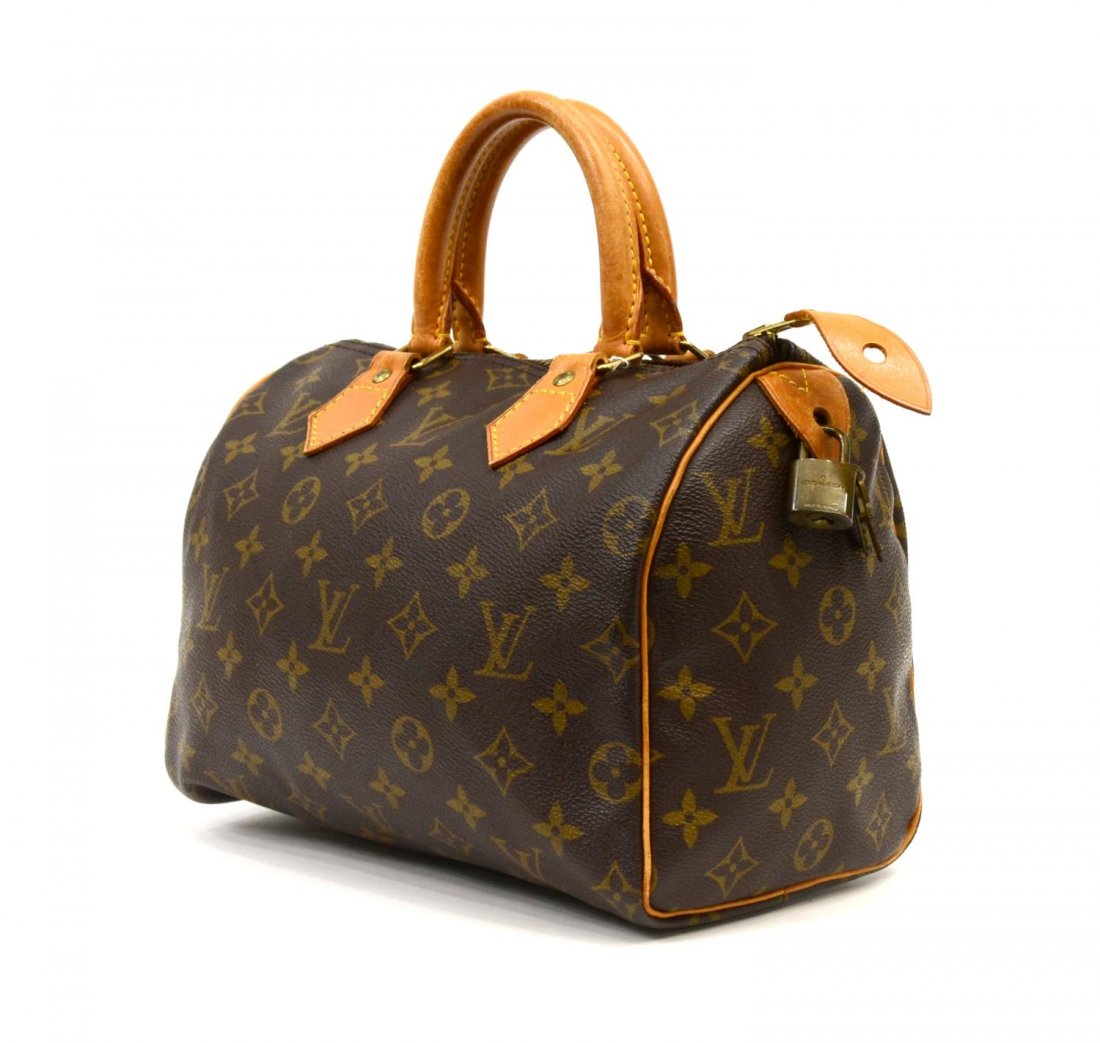 LOUIS VUITTON SPEEDY 25 MONOGRAM CANVAS HANDBAG (1 of 5)