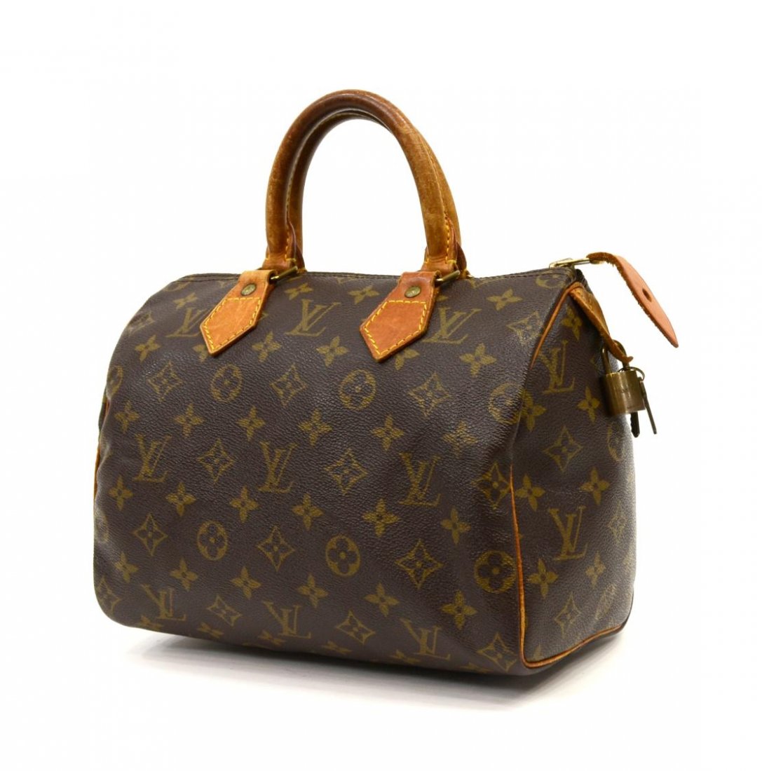 LOUIS VUITTON SPEEDY 25 MONOGRAM CANVAS HANDBAG (1 of 5)