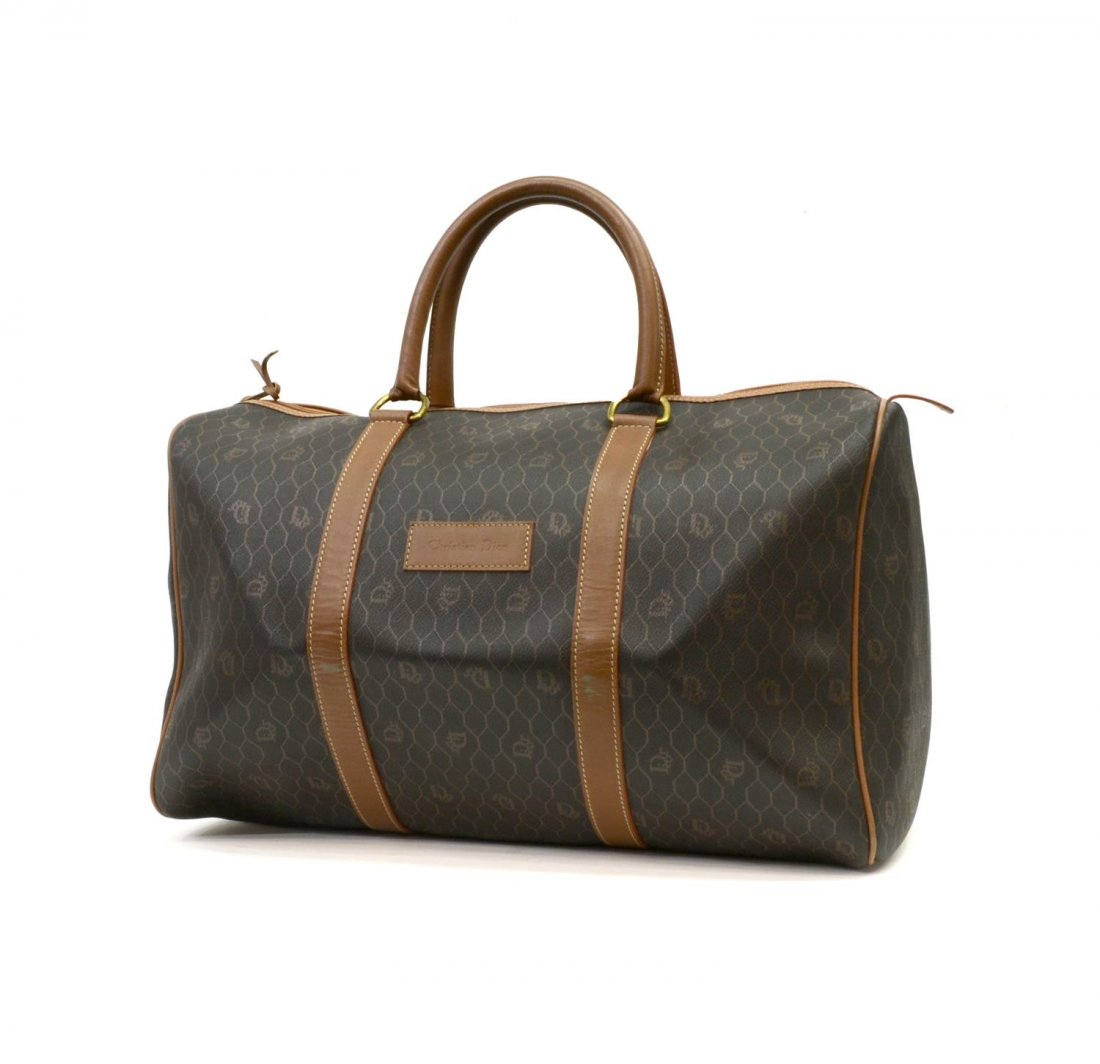 CHRISTIAN DIOR MONOGRAM CANVAS TRAVEL BAG (1 of 5)