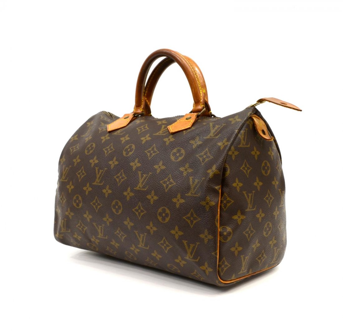LOUIS VUITTON SPEEDY 30 MONOGRAM CANVAS HANDBAG (1 of 5)