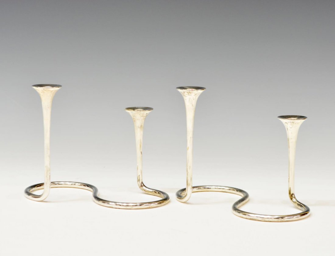(2) E. JENSEN FOR A. MICHELSEN STERLING CANDELABRA (1 of 2)