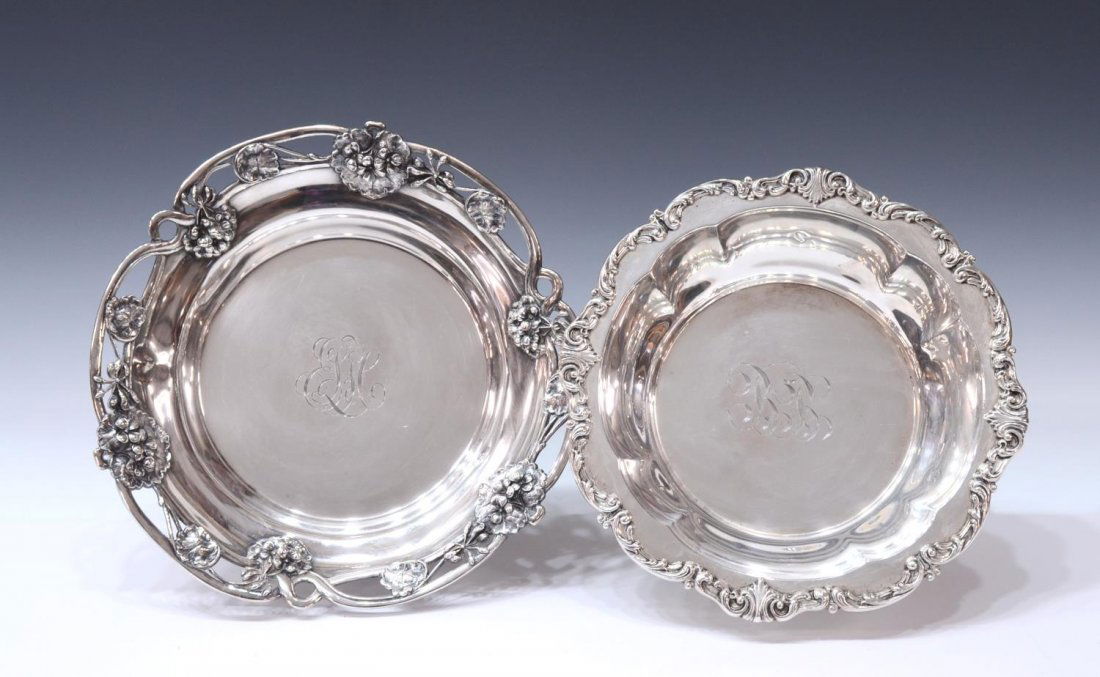 GORHAM STERLING SILVER CENTER BOWL, 20.86OZT (1 of 7)