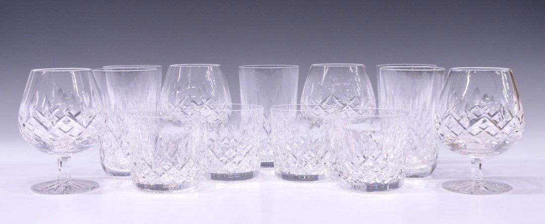 (13) WATERFORD CUT CRYSTAL LISMORE DRINKWARE (1 of 5)