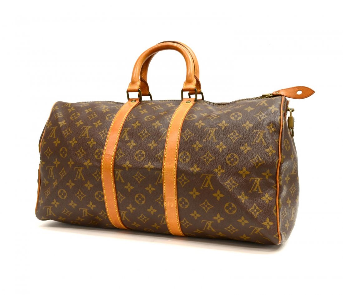 LOUIS VUITTON KEEPALL 45 TRAVELING DUFFLE BAG (1 of 5)