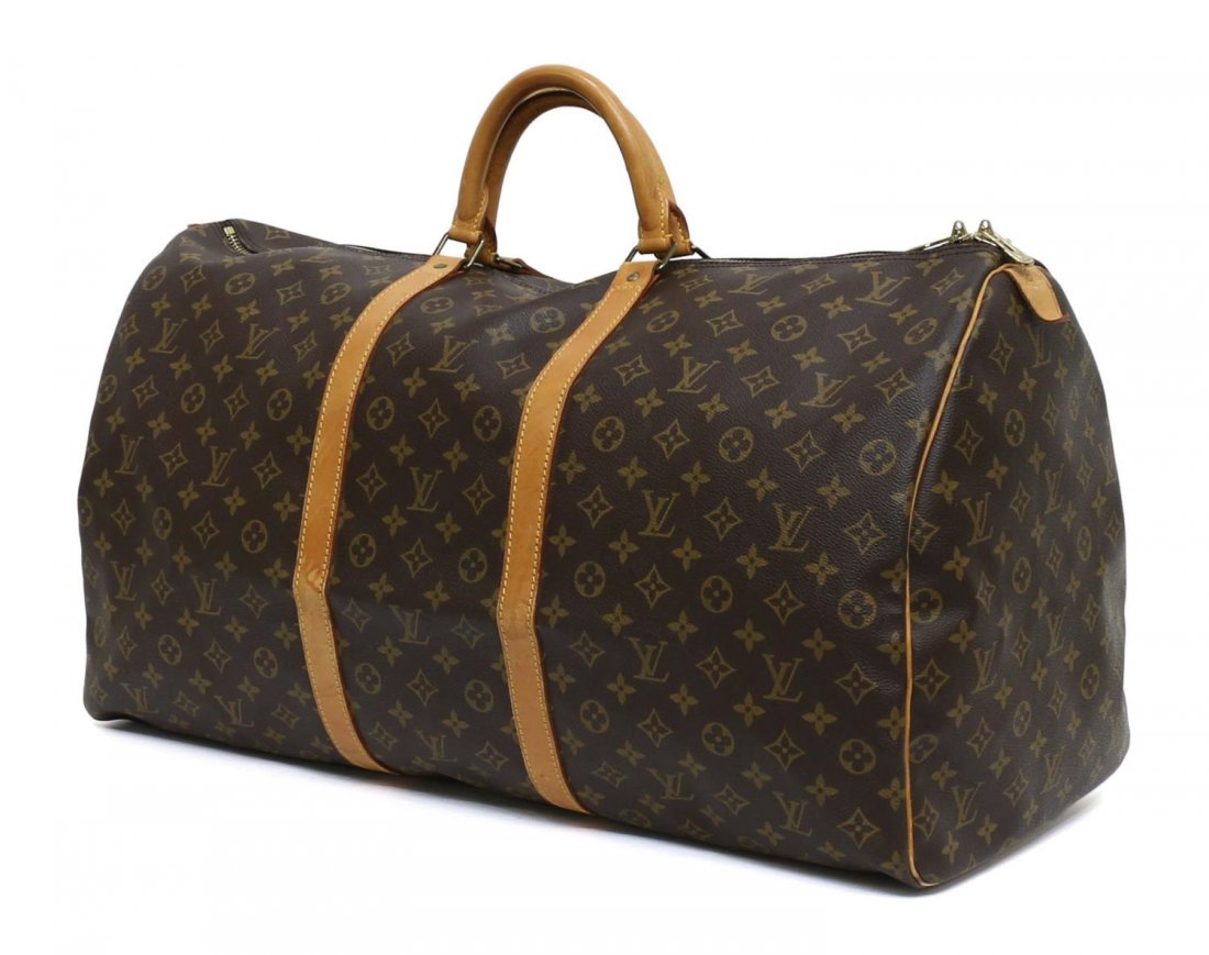 LOUIS VUITTON KEEPALL 60 MONOGRAM TRAVELING DUFFLE (1 of 4)