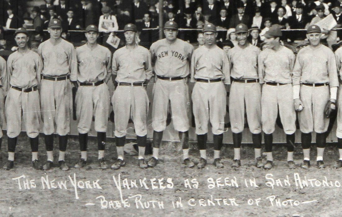 E.O. GOLDBECK (1892-1986), SIGNED PHOTO, BABE RUTH (1 of 7)