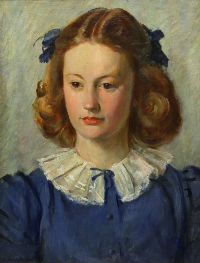HOWARD L. HILDEBRANDT (1872-1958)  PORTRAIT (1 of 4)