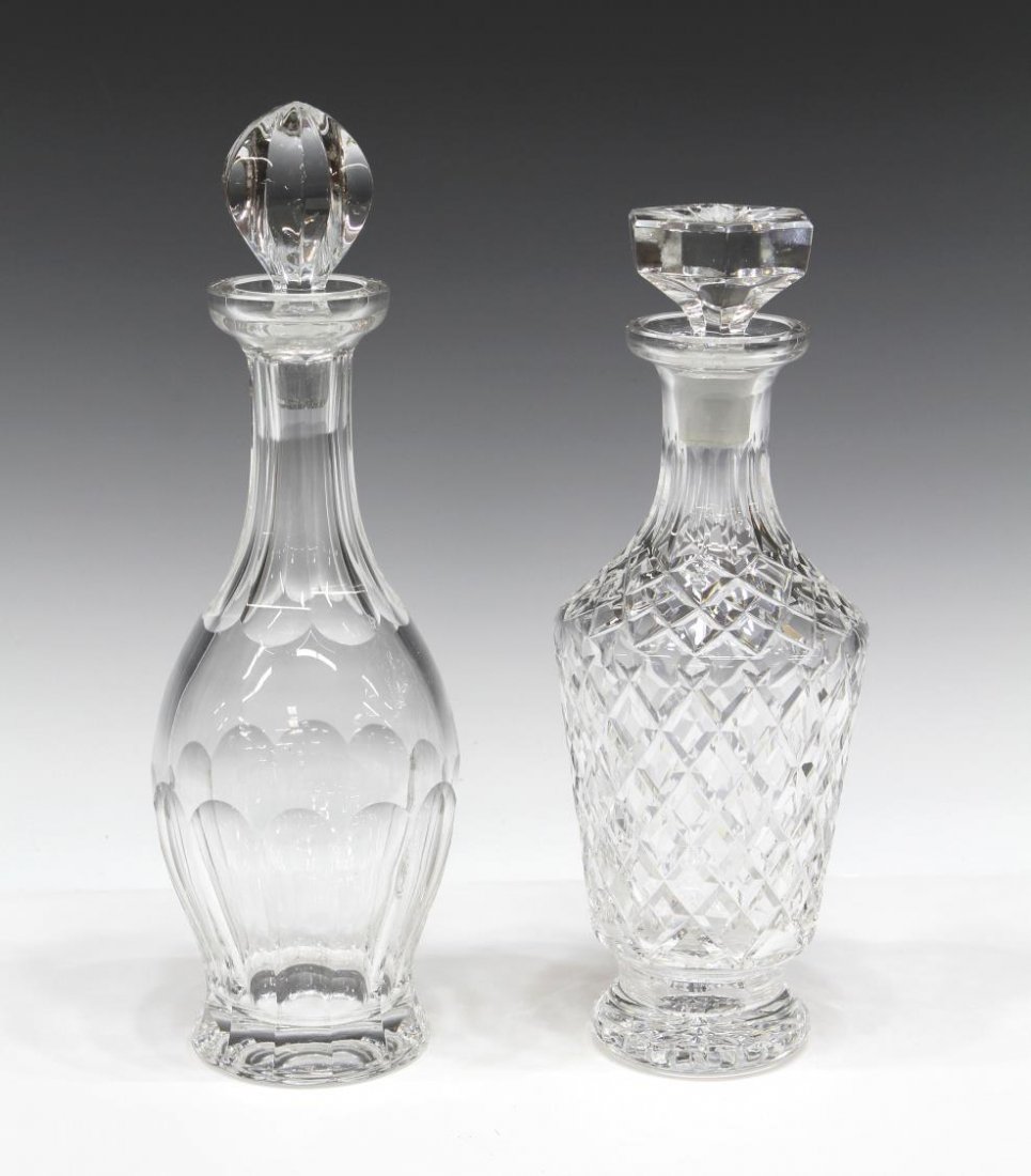 (2) WATERFORD CUT CRYSTAL KATHLEEN DECANTERS (1 of 4)